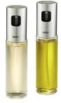 Gefu Essig- und &Ouml;lspr&uuml;herset 2er Set NEVA , transparent/klar , Glas,Edelstahl ,