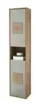 Hochschrank Gremminer See , holzfarben , Ma&szlig;e (cm): B: 40 H: 190 T: 30.0
