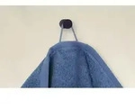 M&ouml;ve Duschtuch , blau , Ma&szlig;e (cm): B: 80 H: 1