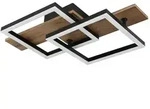 Globo Lighting Deckenleuchte , schwarz , Ma&szlig;e (cm): B: 44 H: 8,5