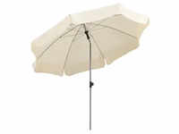 Schneider Schirme Sonnenschirm Locarno , creme , Maße (cm): H: 220 Ø: 200