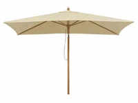 Schneider Schirme Sonnenschirm Malaga , creme , Maße (cm): B: 200 H: 261