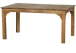 Siena Garden Ausziehtisch Falun , holzfarben , Ma&szlig;e (cm): B: 100 H: 74
