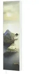 Mehrzweckschrank Pictura , grau , Ma&szlig;e (cm): B: 48 H: 191 T: 20.0