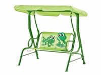 Siena Garden Kinderschaukel Froggy , grün , Maße (cm): B: 108 H: 110