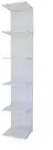 Wandregal Lazas , wei&szlig; , Ma&szlig;e (cm): B: 35 H: 180