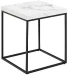 Couchtisch Campalto , wei&szlig; , Ma&szlig;e (cm): B: 40 H: 45