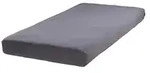 como Jersey-Stretch-Spannbettlaken 3700 , grau , Ma&szlig;e (cm): B: 90