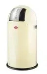 WESCO Abfallbeh&auml;lter , beige , Metall,Kunststoff , Ma&szlig;e (cm): H: 75,5 &Oslash;: 40