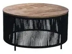Couchtisch Pantaleo , holzfarben , Ma&szlig;e (cm): H: 40 &Oslash;: 75