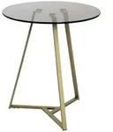 Beistelltisch , gold &Oslash;: 45