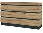 Sideboard Savoca , holzfarben , Ma&szlig;e (cm): B: 161 H: 93 T: 45.0