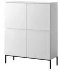 Selsey Highboard Bemmi , wei&szlig; , Ma&szlig;e (cm): B: 100 H: 122