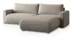 MASSENO Ecksofa mit Schlaffunktion Turin , beige , Ma&szlig;e (cm): B: 265 H: 83
