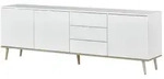 Sideboard Gallese , wei&szlig; , Ma&szlig;e (cm): B: 200 H: 68 T: 40.0