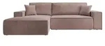 Selsey Ecksofa mit Schlaffunktion Farese , rosa/pink , Ma&szlig;e (cm): B: 267 H: 85