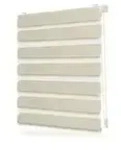 Lichtblick Klemmfixrollo , beige , Synthetische Materialien , Ma&szlig;e (cm): B:...