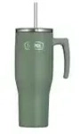 THERMOS Isoliertrinkbecher Refreshing , wei&szlig; , Edelstahl , Ma&szlig;e (cm): H: 35 ...