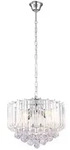 Globo Lighting Luster , silber , Ma&szlig;e (cm): H: 90 &Oslash;: 35