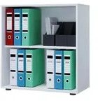 Regal Lona , wei&szlig; , Ma&szlig;e (cm): B: 70 H: 74 T: 37.0