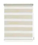 Lichtblick Klemmfixrollo , beige , Synthetische Materialien , Ma&szlig;e (cm): B: 110 H: