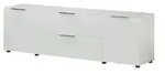 TV-Lowboard Vitreo Neo , wei&szlig; , Ma&szlig;e (cm): B: 180 H: 55 T: 40.0
