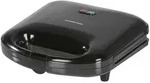 GourmetMaxx Sandwich-Maker 13805 , schwarz , Kunststoff,Metall , Ma&szlig;e (cm): B: 9,5