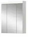 Badezimmerspiegelschrank SCHLOONSEE Breite 60cm 3 Spiegelt&uuml;ren 9 F&auml;cher 6