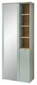 uno Garderobenschrank Turin , gr&uuml;n , Ma&szlig;e (cm): B: 78 H: 202 T: 38.0