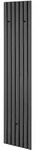 Garderobenpaneel Calumo , grau , Holzwerkstoff,Filz , Ma&szlig;e (cm): B: 25 H: 160 T: