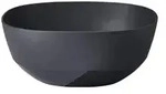 Mepal Servierschale Silueta , schwarz , Kunststoff , Ma&szlig;e (cm): H: 9,5 &Oslash;: 24