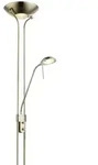 Globo Lighting Deckenfluter , gold , Ma&szlig;e (cm): H: 180 &Oslash;: 25.5