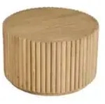 Tom Tailor Couchtisch , holzfarben , Ma&szlig;e (cm): H: 34 &Oslash;: 55