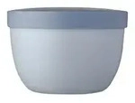 Mepal Snackpot "To Go" Ellipse , rosa/pink , Kunststoff , Ma&szlig;e (cm): H: 7,6 &Oslash;: