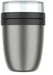Mepal Thermolunchpot Ellipse , rosa/pink , Edelstahl,Kunststoff , Ma&szlig;e (cm): H: