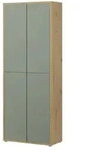 Mehrzweckschrank Bolognano , gr&uuml;n , Ma&szlig;e (cm): B: 74,3 H: 192 T: 34.8