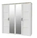 Dreht&uuml;renschrank Toneo , wei&szlig; , Ma&szlig;e (cm): B: 215 H: 215 T: 60.0