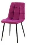 Esszimmerstuhl Antibes , lila/violett , Ma&szlig;e (cm): B: 45 H: 84