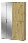 Mehrzweckschrank-Set Projekt X , holzfarben , Ma&szlig;e (cm): B: 122 H: 193 T: 34.0