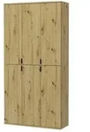 Mehrzweckschrank-Set Projekt X , holzfarben , Ma&szlig;e (cm): B: 91 H: 193 T: 34.0