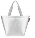 reisenthel Tragetasche , silber , Polyester , Ma&szlig;e (cm): B: 51 H: 30,5 T:...