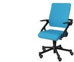 PAIDI Kinder- und Jugenddrehstuhl Tio Black , blau , Ma&szlig;e (cm): B: 58 H: 97 T: 54.0