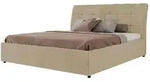 Polsterbett mit Bettkasten Gala Classic , creme , Ma&szlig;e (cm): B: 148 H: 101