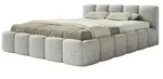 Selsey Polsterbett mit Bettkasten Cloudy Low , grau , Ma&szlig;e (cm): B: 220 H: 72