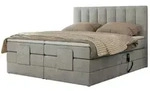 Motor Boxspringbett mit Bettkasten Comforto , grau , Ma&szlig;e (cm): B: 188 H: 124