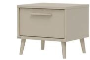PAIDI Nachtkommode Eefje , beige , Ma&szlig;e (cm): B: 48,4 H: 42,9 T: 41.1