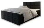MASSENO Boxbett mit Bettkasten Ariel , schwarz , Ma&szlig;e (cm): B: 160 H: 98