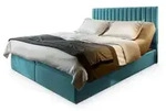 MASSENO Boxbett mit Bettkasten Murlo , t&uuml;rkis/petrol , Ma&szlig;e (cm): B: 180 H: 98