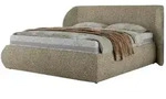 Polsterbett mit Bettkasten Caela Classic , beige , Ma&szlig;e (cm): B: 245 H: 110