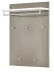 Garderobenpaneel Duna , beige , Glas,Holzwerkstoff , Ma&szlig;e (cm): B: 80 H: 109...